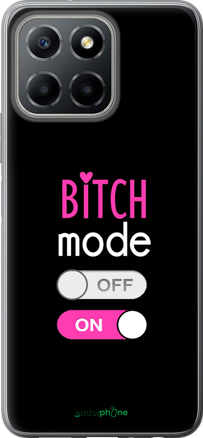 Силиконовый чехол Bitch mode для Huawei honor X6 - 4548u-3341 изображение 