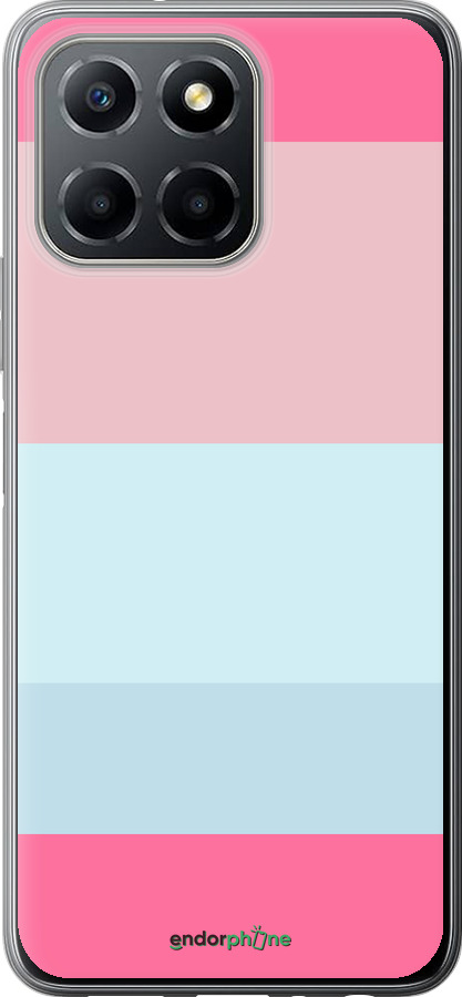 Силиконовый чехол Полосы1 для Huawei honor X6 - 4589u-3341 изображение 