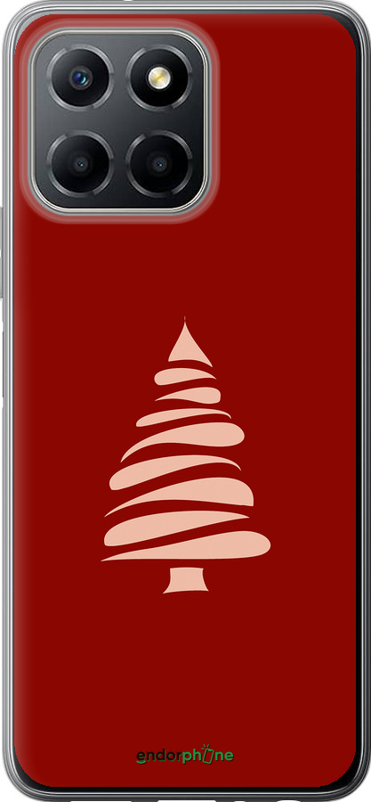 Силиконовый чехол Новогодний 15 для Huawei honor X6 - 4628u-3341 изображение 