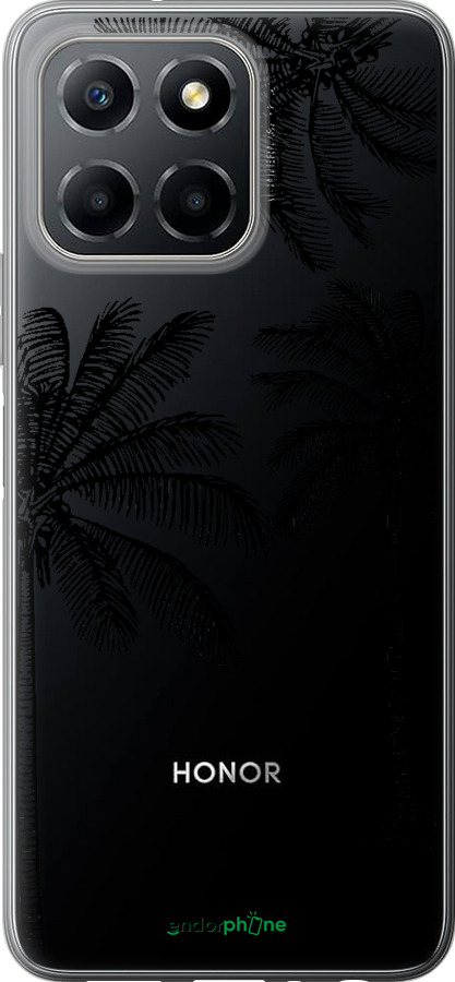 Силиконовый чехол Пальмы1 для Huawei honor X6 - 4634u-3341 изображение 