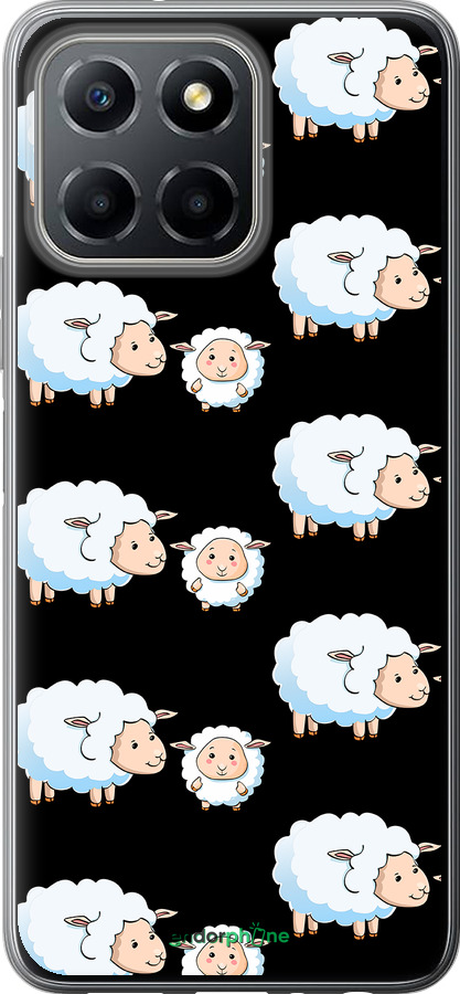 Силиконовый чехол Овечки1 для Huawei honor X6 - 4637u-3341 изображение 