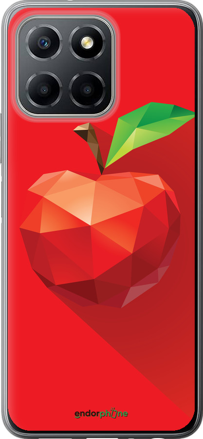Силиконовый чехол Яблоко для Huawei honor X6 - 4696u-3341 изображение 