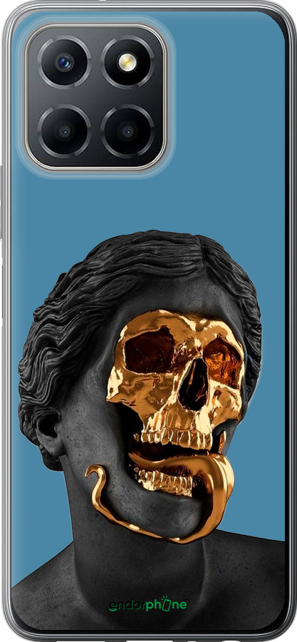 Силиконовый чехол Sculptures для Huawei honor X6 - 4845u-3341 изображение 