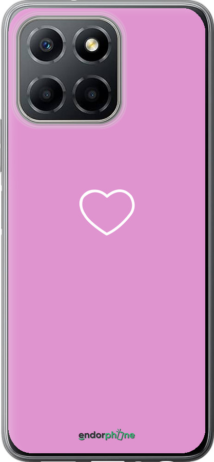 Силиконовый чехол Сердце 2 для Huawei honor X6 - 4863u-3341 изображение 