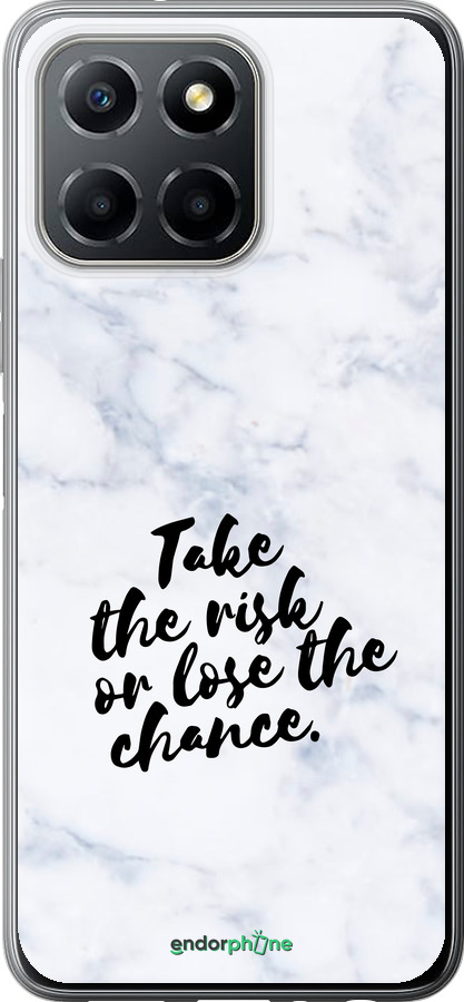 Силиконовый чехол Рискнуть или потерять шанс для Huawei honor X6 - 4866u-3341 изображение 