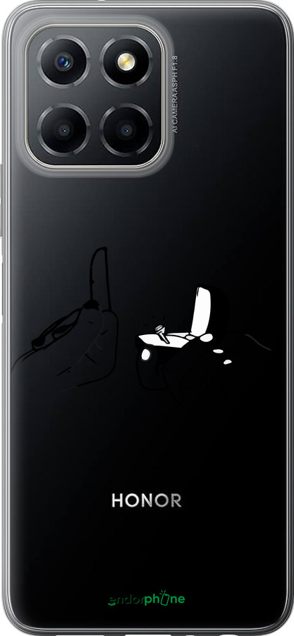 Силиконовый чехол Предложение для Huawei honor X6 - 4898u-3341 изображение 