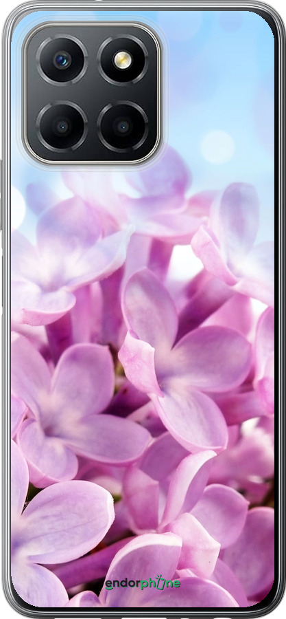 Силиконовый чехол Сирень для Huawei honor X6 - 527u-3341 изображение 