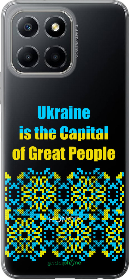 Силиконовый чехол Ukraine для Huawei Honor X8 5G - 5283u-4149 изображение 