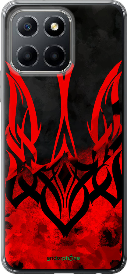 Силіконовий чехол Герб України  для Huawei Honor X8 5G - 5312u-4149 изображение 