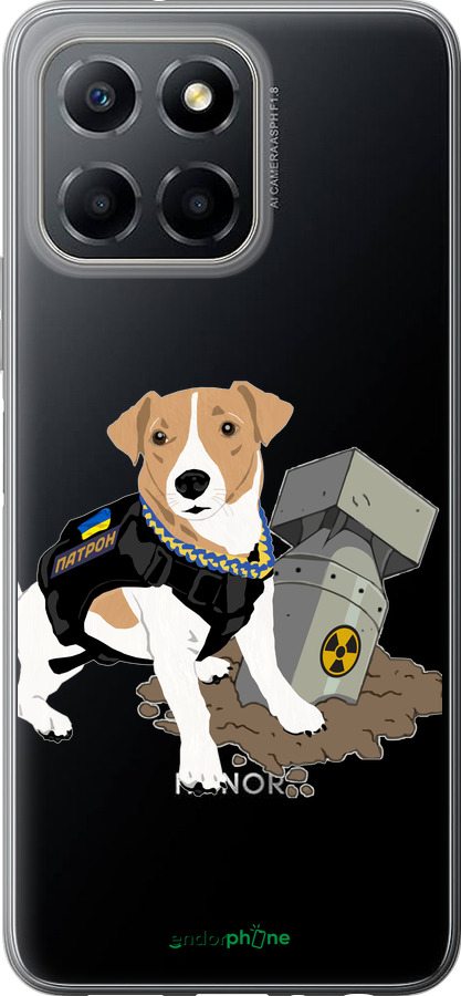 Силиконовый чехол Патрон v2 для Huawei honor X6 - 5321u-3341 изображение 