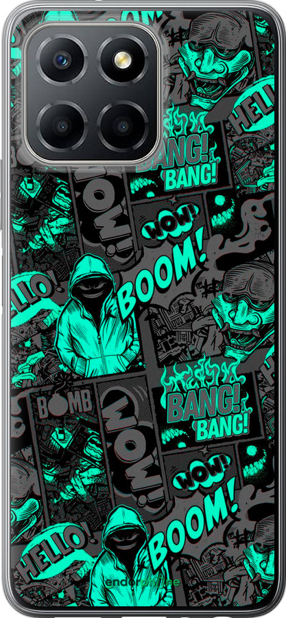 Силіконовий чехол № 5331 для Huawei Honor X8 5G - 5331u-4149 изображение 