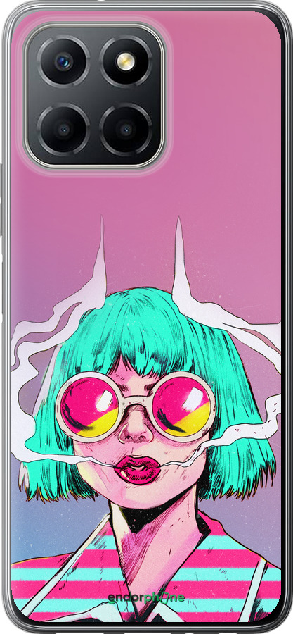 Силиконовый чехол Поп арт девушка для Huawei honor X6 - 5378u-3341 изображение 