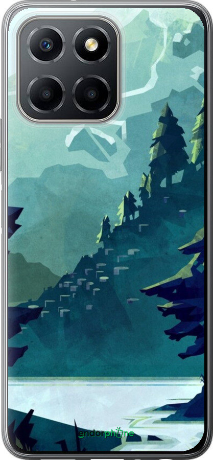 Силиконовый чехол № 5424 для Huawei honor X6 - 5424u-3341 изображение 