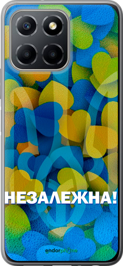 Силиконовый чехол Незалежна для Huawei honor X6 - 5447u-3341 изображение 