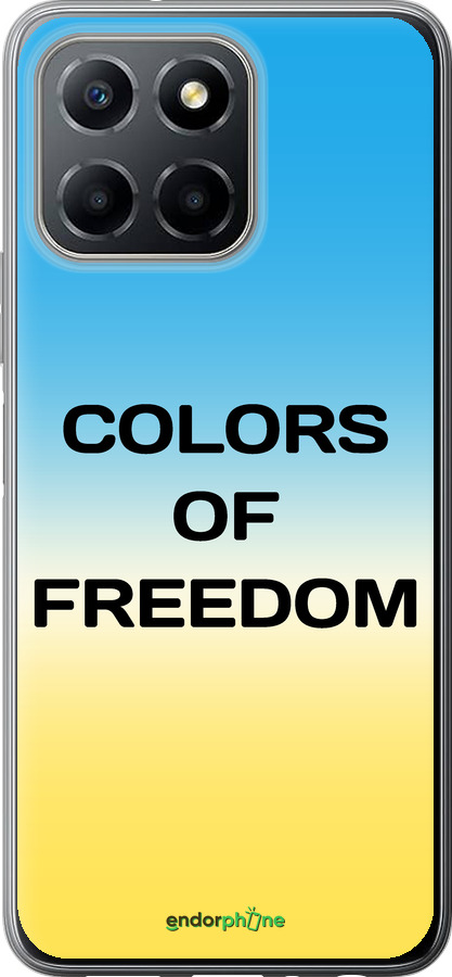 Силиконовый чехол Colors of Freedom для Huawei honor X6 - 5453u-3341 изображение 