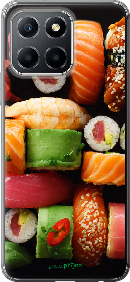 Силиконовый чехол Суши v2 для Huawei Honor X8 5G - 5539u-4149 изображение 