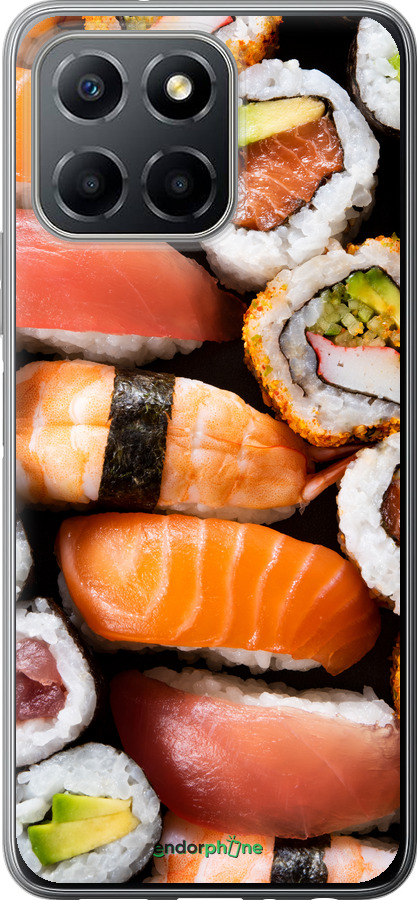 Силиконовый чехол Суши v3 для Huawei Honor X8 5G - 5540u-4149 изображение 