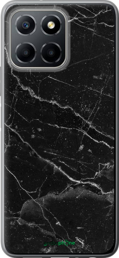 Силиконовый чехол Черный мрамор v2 для Huawei honor X6 - 5568u-3341 изображение 