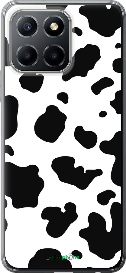 Силиконовый чехол Шкура коровы для Huawei honor X6 - 5576u-3341 изображение 