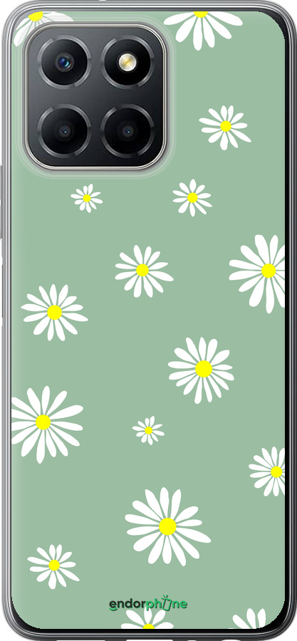 Силиконовый чехол Ромашки v4 для Huawei honor X6 - 5603u-3341 изображение 