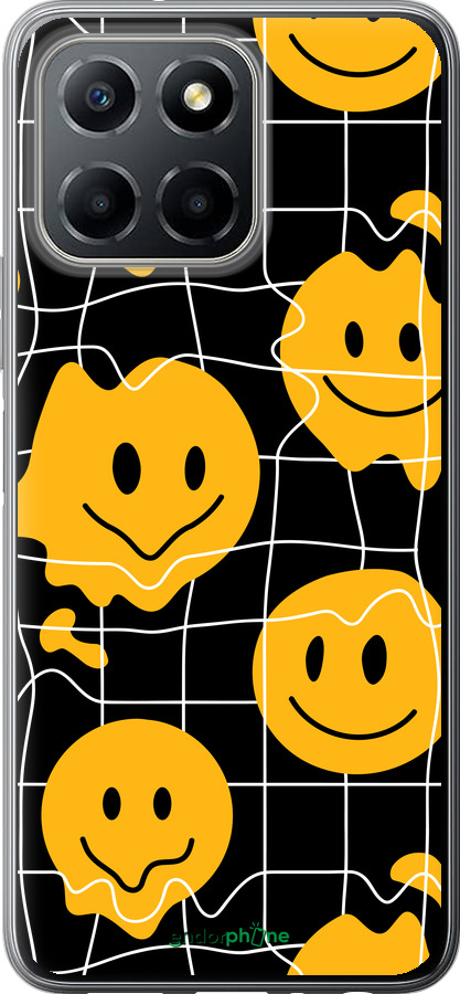 Силиконовый чехол Смайлы v3 для Huawei honor X6 - 5623u-3341 изображение 