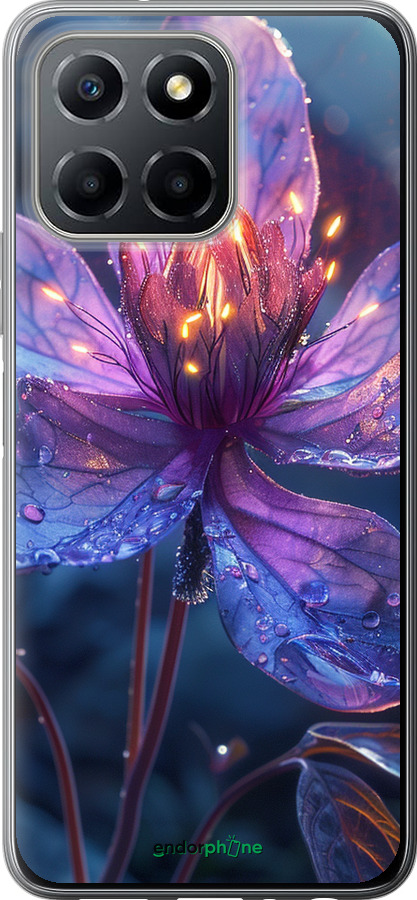 Силіконовий чехол Магічна квітка для Huawei Honor X8 5G - 6038u-4149 изображение 