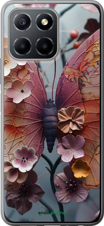 Силиконовый чехол Fairy Butterfly для Huawei honor X6 - 6048u-3341 изображение 
