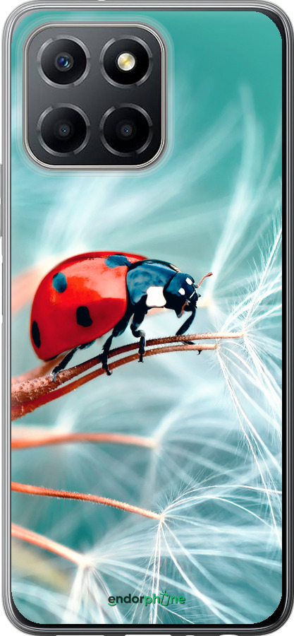 Силиконовый чехол Божья коровка для Huawei honor X6 - 6049u-3341 изображение 