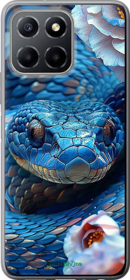 Силиконовый чехол Blue Snake для Huawei Honor X8 5G - 6079u-4149 изображение 