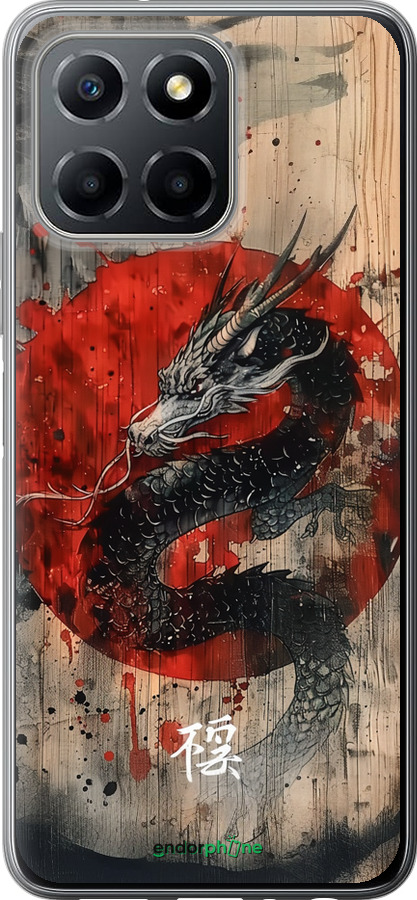 Силиконовый чехол Восточный дух для Huawei honor X6 - 6100u-3341 изображение 