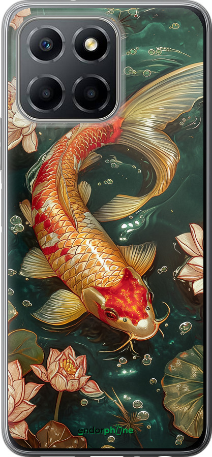 Силиконовый чехол Мелодия Лотоса для Huawei honor X6 - 6106u-3341 изображение 