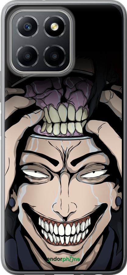 Силиконовый чехол Магическая Битва Kenjaku для Huawei Honor X8 5G - 6151u-4149 изображение 