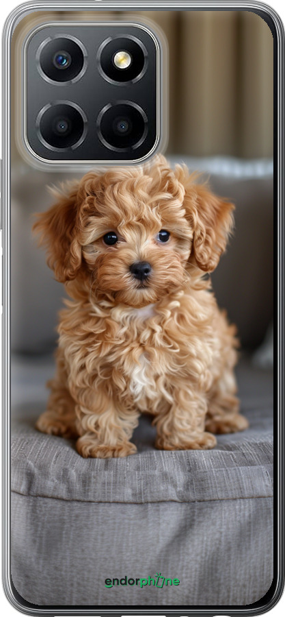 Силиконовый чехол Mini-maltipoo для Huawei Honor X8 5G - 6158u-4149 изображение 