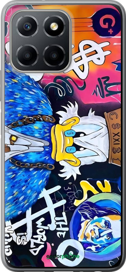 Силиконовый чехол Скрудж 2 для Huawei honor X6 - 6285u-3341 изображение 
