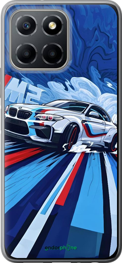Силіконовий чехол БМВ для Huawei Honor X8 5G - 6292u-4149 изображение 