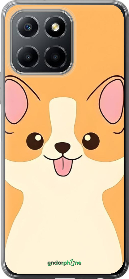 Силиконовый чехол Милый пес для Huawei honor X6 - 6296u-3341 изображение 
