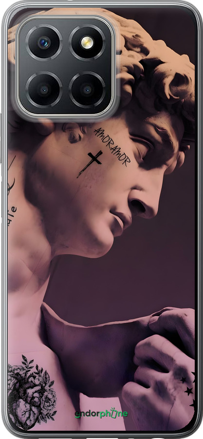 Силіконовий чехол Давид для Huawei Honor X8 5G - 6302u-4149 изображение 