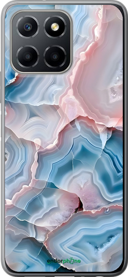 Силиконовый чехол Мрамор для Huawei Honor X8 5G - 6306u-4149 изображение 