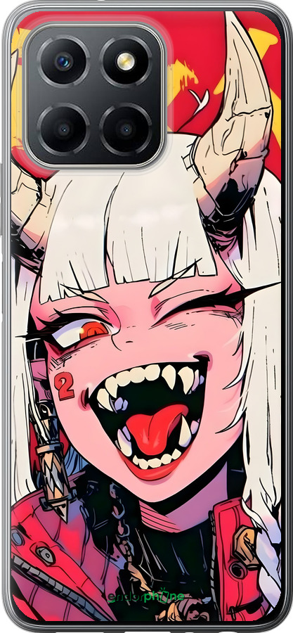 Силиконовый чехол Аниме демон для Huawei honor X6 - 6308u-3341 изображение 