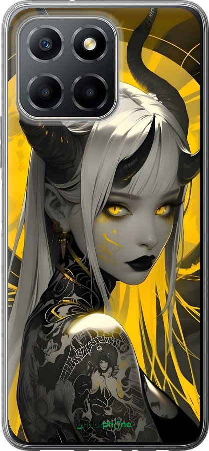 Силиконовый чехол Аниме демон 2 для Huawei honor X6 - 6309u-3341 изображение 