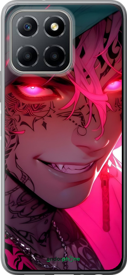 Силиконовый чехол Аниме демон 3 для Huawei honor X6 - 6313u-3341 изображение 