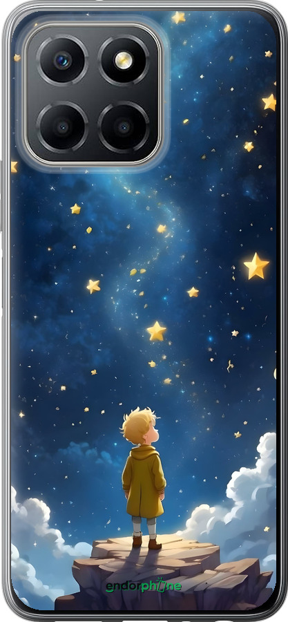 Силиконовый чехол Маленький принц для Huawei honor X6 - 6326u-3341 изображение 