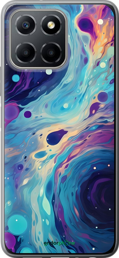 Силиконовый чехол Арт акварель для Huawei honor X6 - 6329u-3341 изображение 