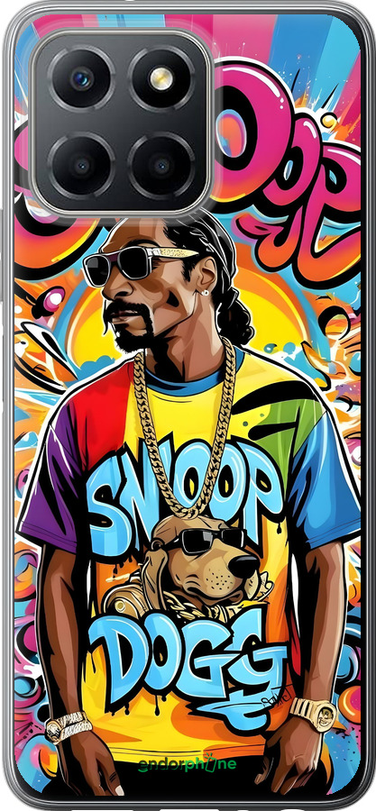 Силиконовый чехол Снуп дог для Huawei honor X6 - 6348u-3341 изображение 