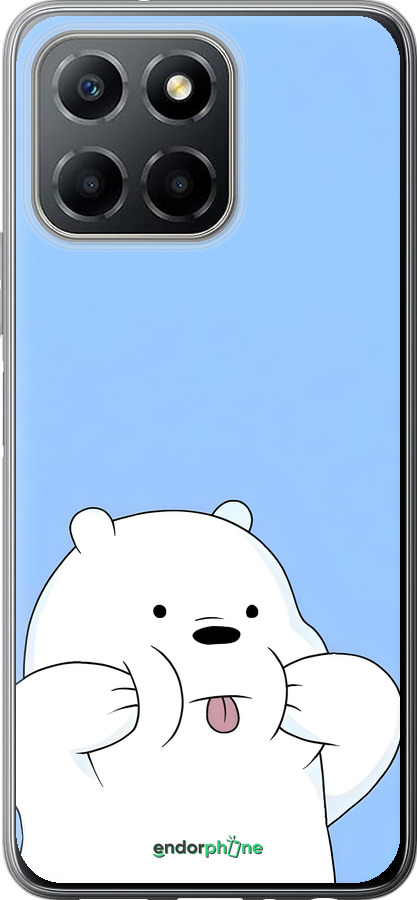 Силиконовый чехол Милый мишка для Huawei honor X6 - 6357u-3341 изображение 