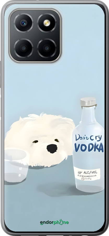 Силиконовый чехол Пес водка для Huawei honor X6 - 6368u-3341 изображение 
