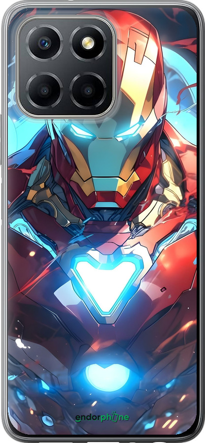 Силиконовый чехол Железный человек для Huawei honor X6 - 6372u-3341 изображение 