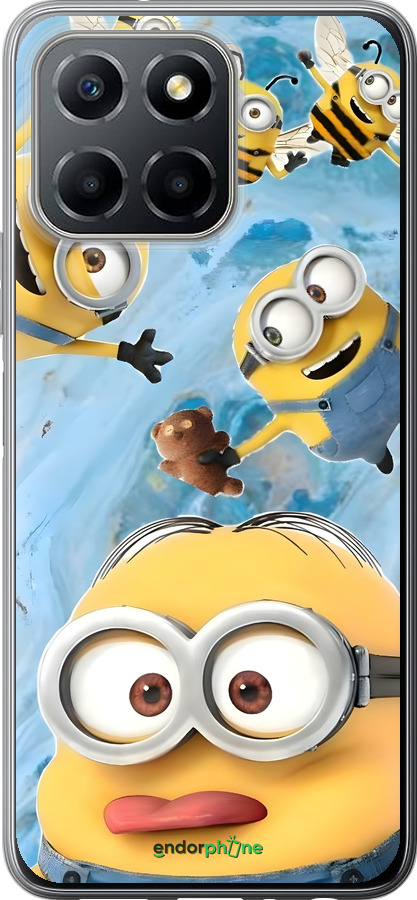 Силіконовий чехол Миньоны для Huawei honor X6 - 6386u-3341 изображение 