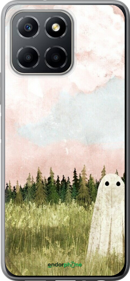 Силиконовый чехол Привидение для Huawei Honor X8 5G - 6401u-4149 изображение 