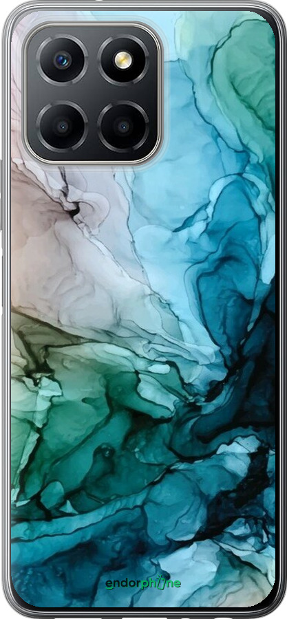 Силиконовый чехол С красочной абстрактной картиной Соленые берега для Huawei honor X6 - 6405u-3341 изображение 